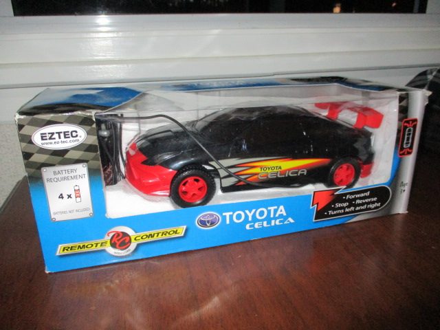 OLD REMOTE CONTROL CAR - TOYOTA CELICA, in its box! Carousel 1