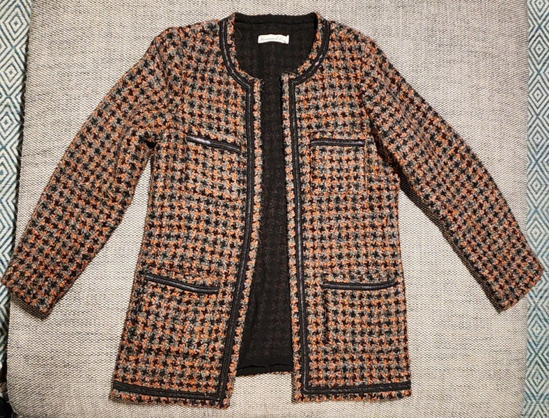 Hammock and Vine woollen tweed jacket Carousel 1