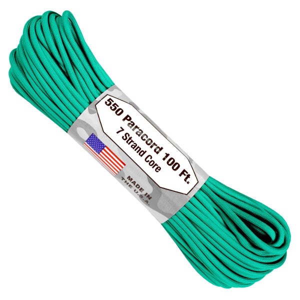 Atwood Rope USA Paracord 550 - Teal - 10m Carousel 2