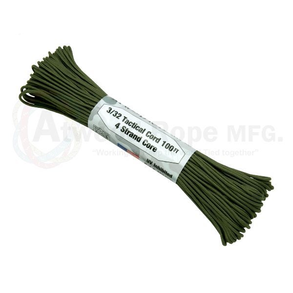 Atwood USA Paracord 275 - Olive Drab - 2.4mm - 15m Carousel 1
