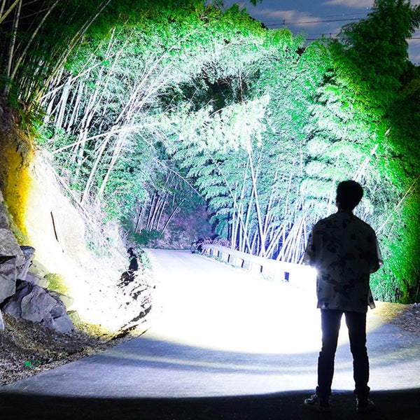 handheld led spotlight Handheld Searchlight 5 Lights Waterproof Multifunctional Carousel 1