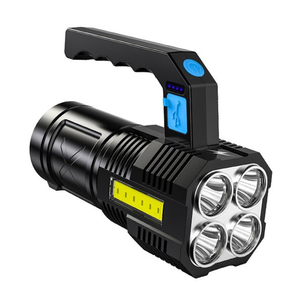 handheld led spotlight Handheld Searchlight 5 Lights Waterproof Multifunctional Carousel 8