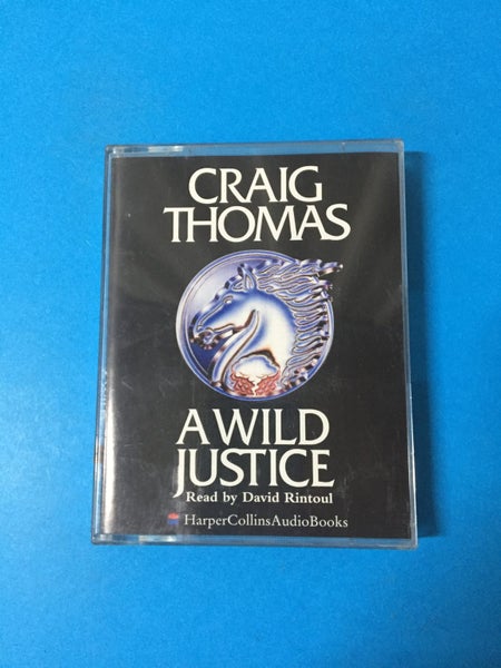 Craig Thomas: A Wild Justice (AudioBook Cassette) Carousel 1
