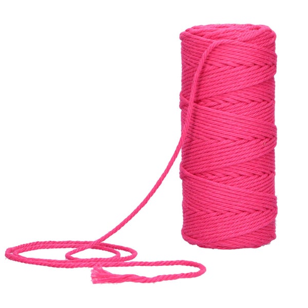 woolen yarn sewing thread cotton rope Macrame Cord 3mm Messy Thread Tight Carousel 1