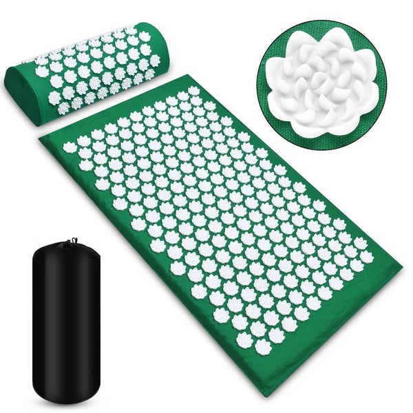Massager Mat Shakti Mat Massage Yoga Mat Acupressure Relieve Stress Back CHK29M Carousel 11