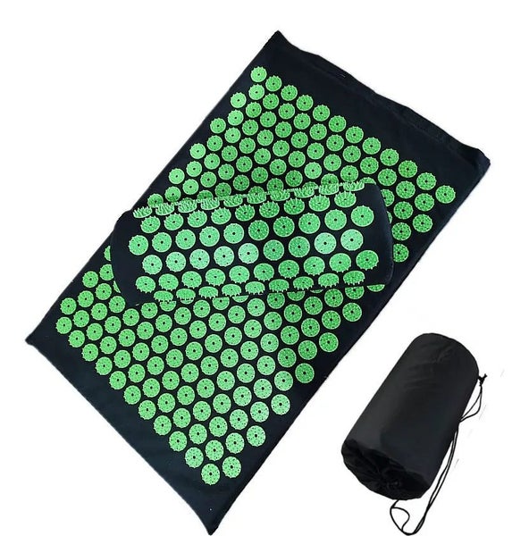 Massager Mat Shakti Mat Massage Yoga Mat Acupressure Relieve Stress Back CHK29M Carousel 1