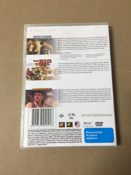 Butch Cassidy And The Sundance Kid / The Big Trail / Hombre Carousel 2