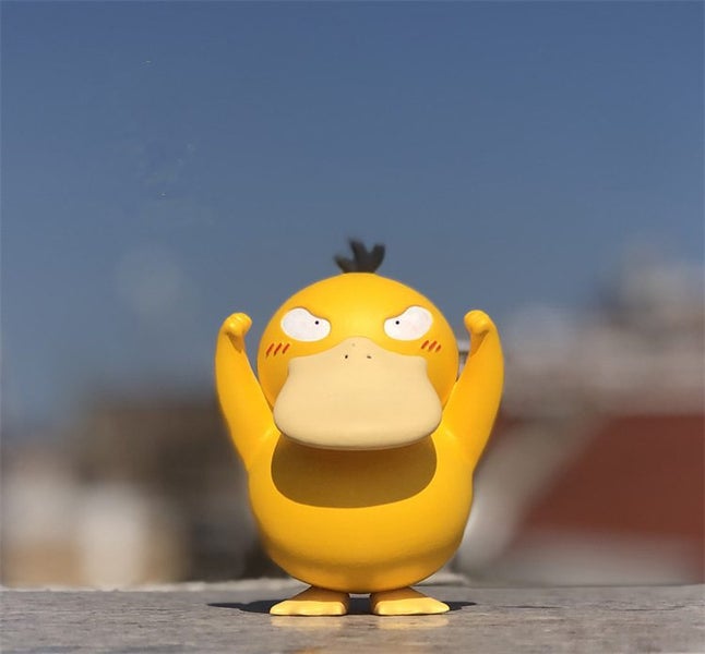 Cute Psyduck Duck Fighting Ver. Cute Action Figure Toys Carousel 1