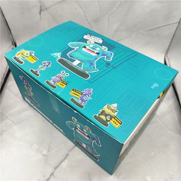 6pcs/set Monsters University Sullivan Michael Cute Anime Action Carousel 6