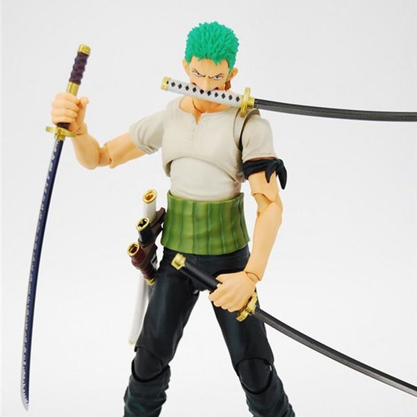 Anime One Piece Roronoa Zoro Past Blue Variable Articulated Boxed Carousel 1