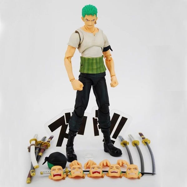Anime One Piece Roronoa Zoro Past Blue Variable Articulated Boxed Carousel 2