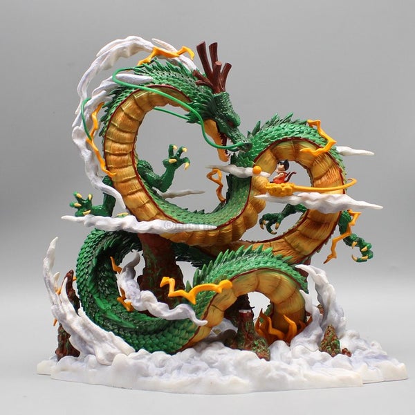 22cm Dragon Ball Anime Figure Shenron Action Figure Gk Statue Model Carousel 1