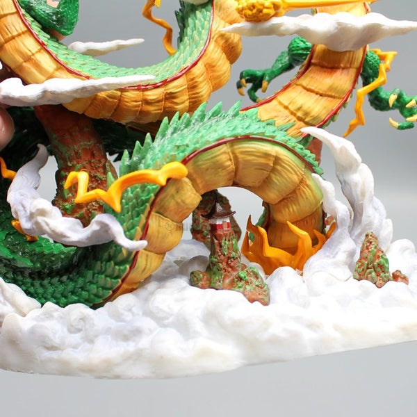 22cm Dragon Ball Anime Figure Shenron Action Figure Gk Statue Model Carousel 7