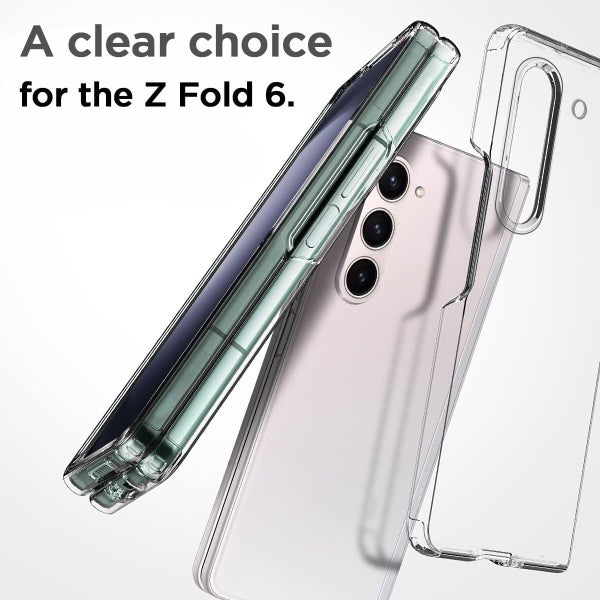 Samsung Galaxy Z Fold 6 Clear Case Thin Minimal Carousel 2