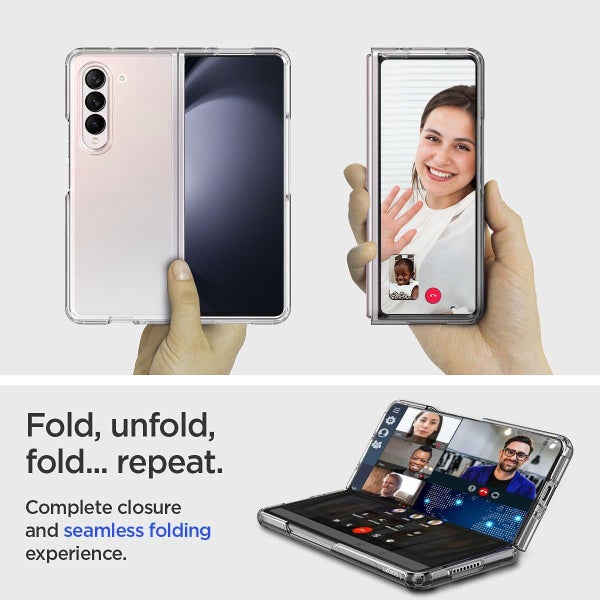 Samsung Galaxy Z Fold 6 Clear Case Thin Minimal Carousel 6