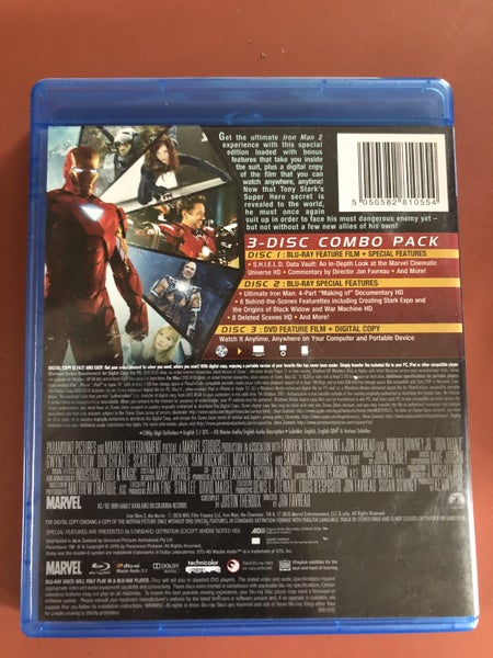 Iron Man Blu Ray62943347487234111