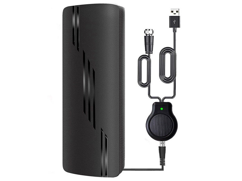 Digital HDTV Antenna Indoor Amplified Signal Booster Support for 4K 1080P Carousel 2