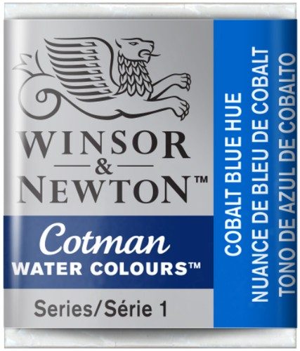 Winsor & Newton Cotman Water Colour Half Pan - Purple Lake (544) Carousel 1
