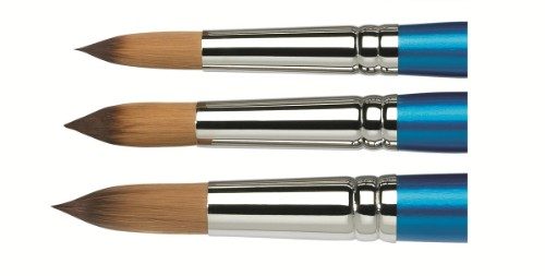 Winsor & Newton Cotman Brushes Series 111 Short Handled Round - Size 12 Carousel 1