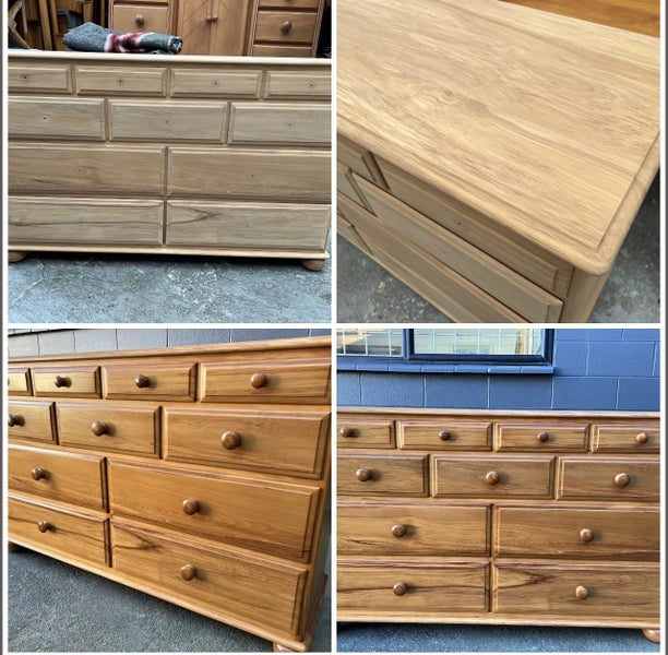 Beautiful solid rimu blanket box- FULLY RESTORED Carousel 9
