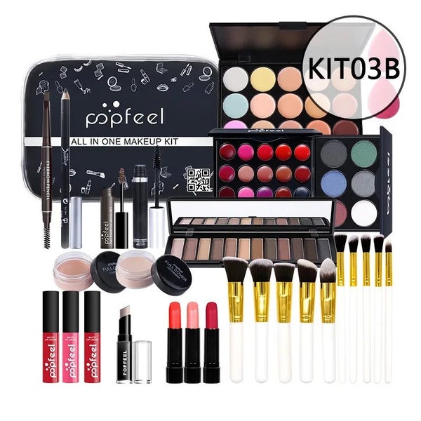 Makeup Set Foundation Eyeshadow Makeup Brush Student Newcomer Full Makeup CHK29M Carousel 1