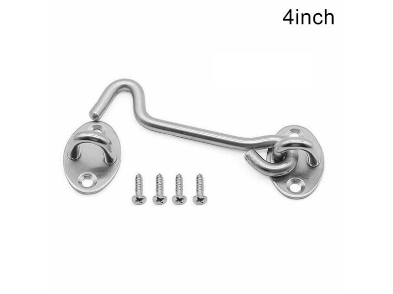 Cabin Hook Stainless Steel Crescent Window Lock With Safety Switch Cabin Hook Carousel 1
