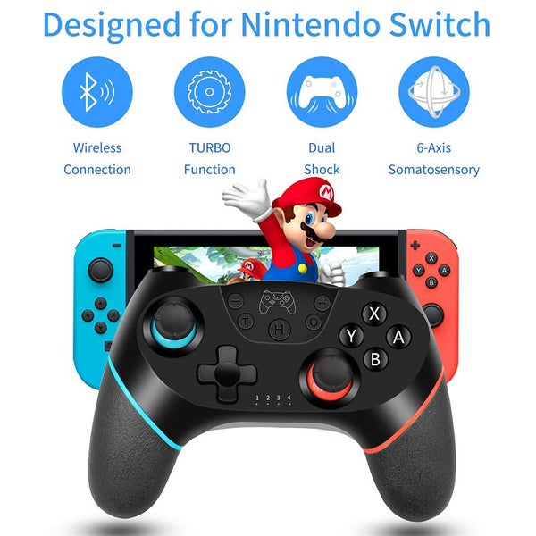 Wireless Switch Pro Controller Gamepad Remote Joystick Carousel 2
