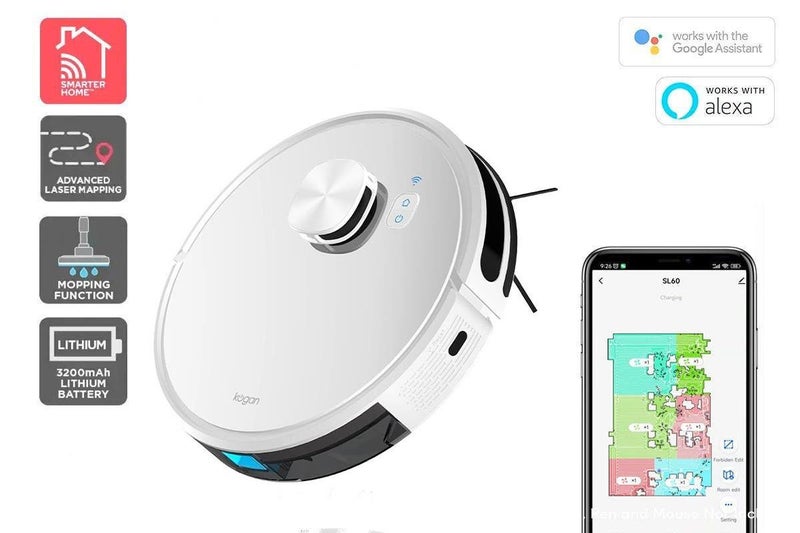 Kogan: SmarterHome LX16 Robot Vacuum Cleaner and Mop Carousel 1