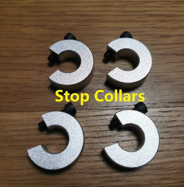 4pcs SBR16 Linear Rail Stop Collars, locking collars Carousel 1