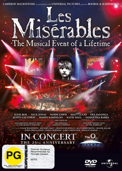 Les Miserables - 25th Anniversary Concert [DVD] Carousel 3