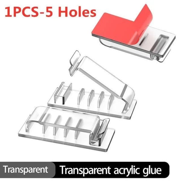Cable Organizer Self Adhesive Cable Clips USB Cable Management Clamp Car CHK29M Carousel 2