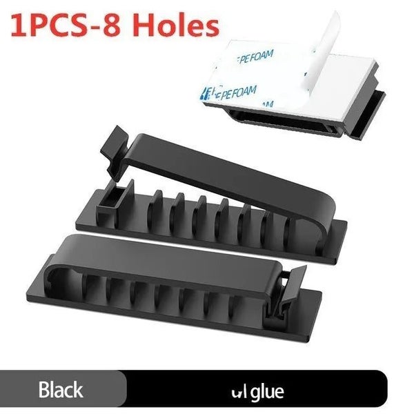 Cable Organizer Self Adhesive Cable Clips USB Cable Management Clamp Car CHK29M Carousel 15