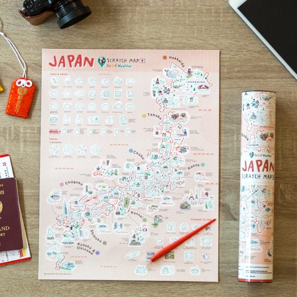 Small Maps Bundle (Korea, Thailand, Japan) Carousel 2