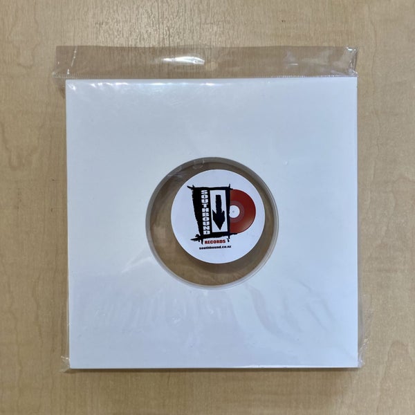 7" VINYL RECORD SLEEVE - White Card x 25 Carousel 1