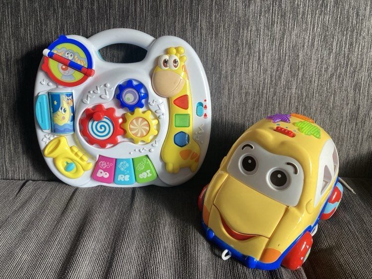 Two Delightful Toddler Toys in Very Good Condition Carousel 1