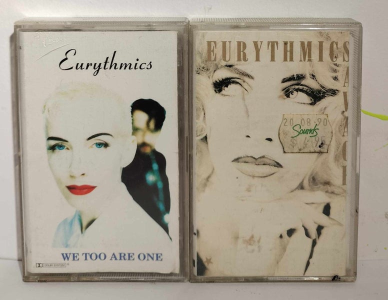 Eurythmics - Savage and We too are one. 2 x Cassttes Carousel 1