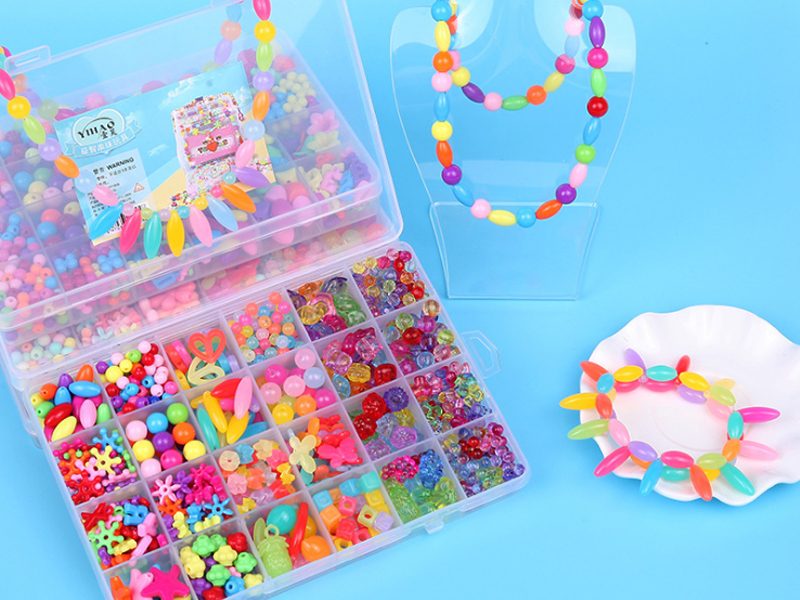 Beads Kit Box Multicolored Bead Sizes62863223465859111
