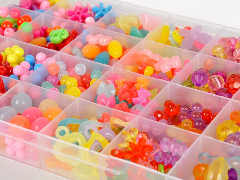 Beads Kit Box Multicolored Bead Sizes62863223465859114