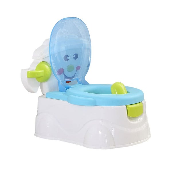 Goslash Picks Kids Potty Trainer Seat Safety Blue Carousel 1