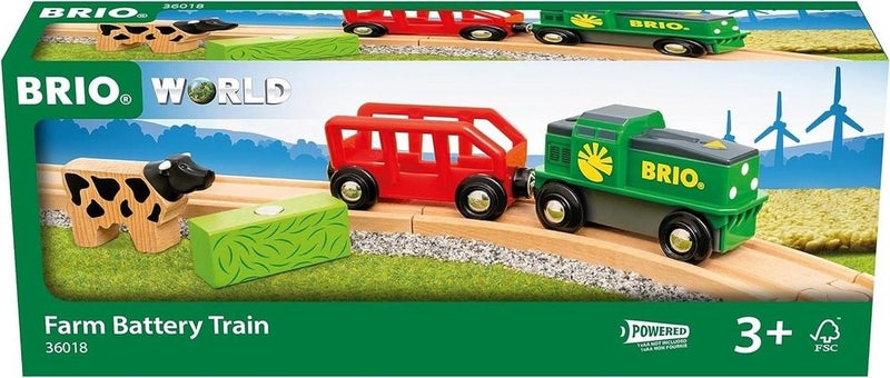BRIO World - Farm Battery Train Carousel 1
