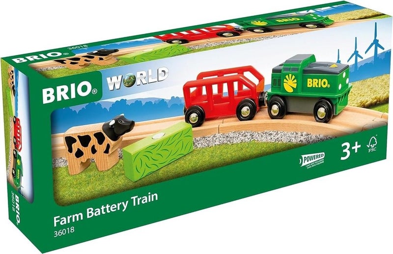 BRIO World - Farm Battery Train Carousel 2