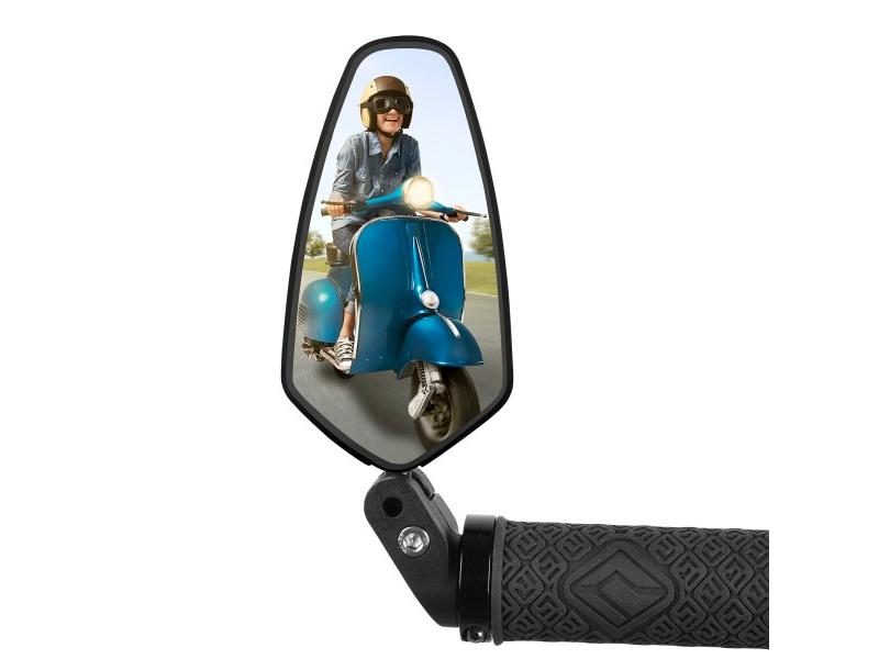 WEST BIKING 1PC Safety Bike Rear View Mirror 360°Adjustable MTB Mirror Carousel 1