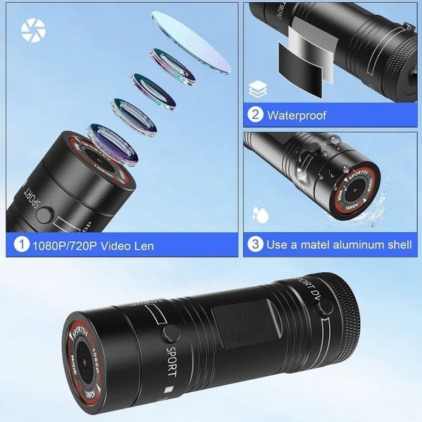 Outdoor Activities Hd Sports Action Camera Bicycle Motorbike Helmet Camcorder Carousel 7