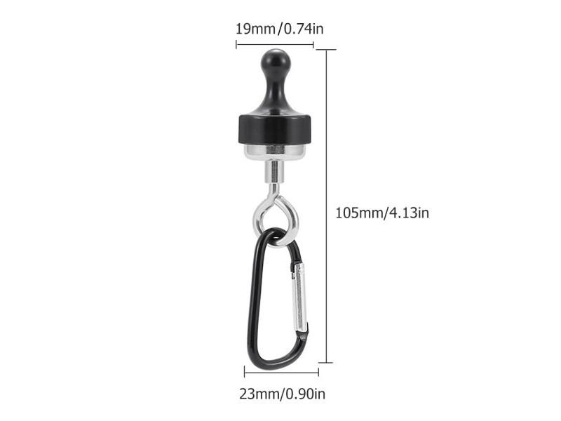 1-4PCS Camping Magnetic Hook Strong Suction Separable Outdoor Tent Canopy Carousel 2