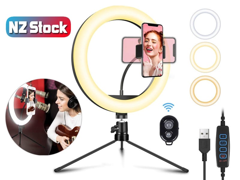 Selfie Ring Light Kit NZ Clearance Carousel 1
