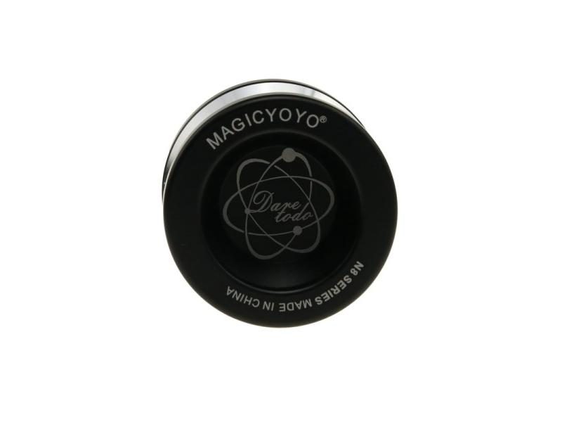 MAGICYOYO N8 Unresponsive Alloy Aluminum YoYo 5 Strings Glove Yoyo Bag Black Carousel 1