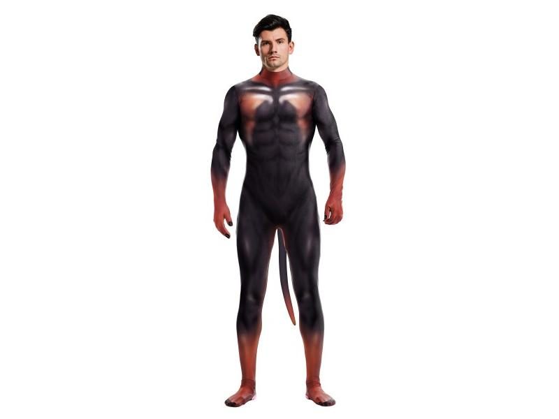 Zawaland Halloween Snow Wolf 3D Printed Zentai Bodysuit With Tail Carousel 1