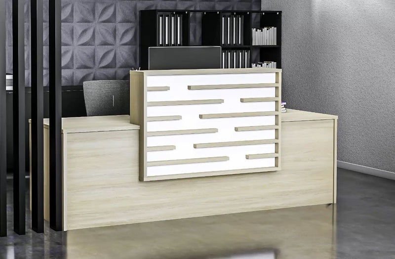 Marlborough Reception Desk 1700 x 800 x 1125 Carousel 1