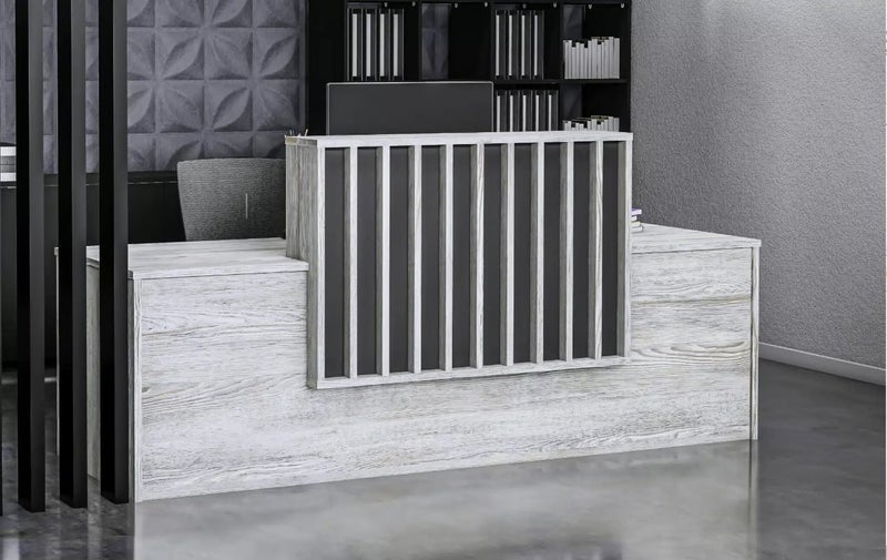 Canterbury Reception Desk 2400 x 800 x 1125 Carousel 1
