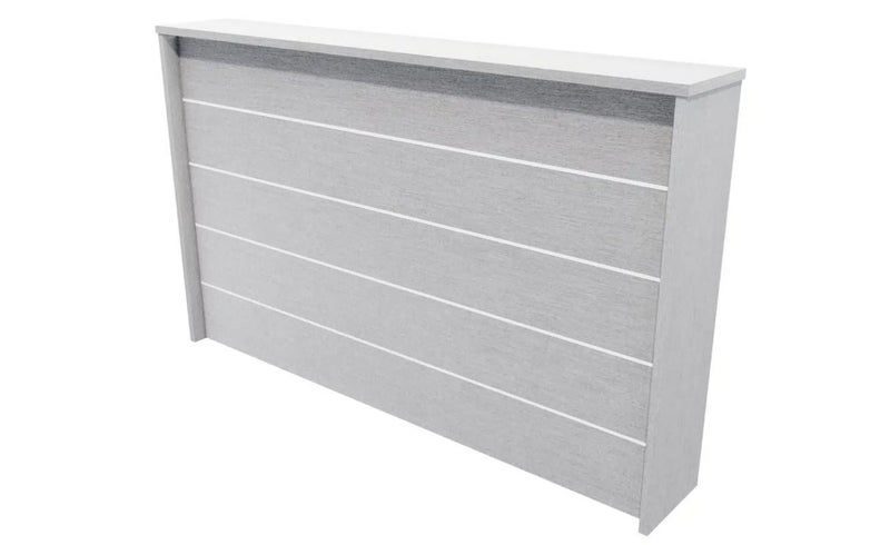 Flute Reception Front to Suit Desk 1862W x 300D x 1125H Carousel 2